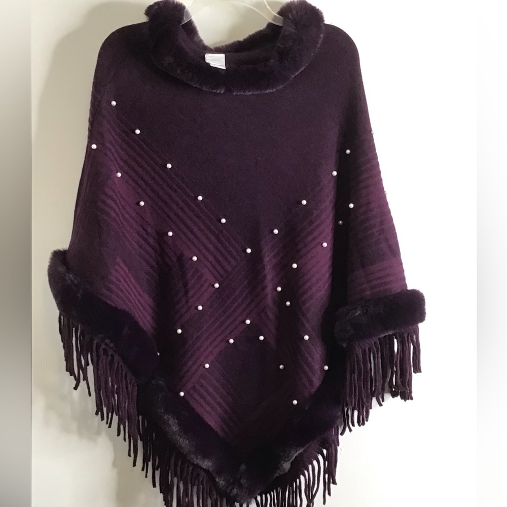 Faux Fur Northern Angel Shaw